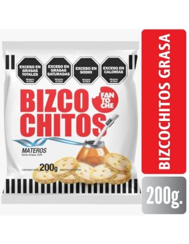 FANTOCHE Bizcochitos Grasa 200gr