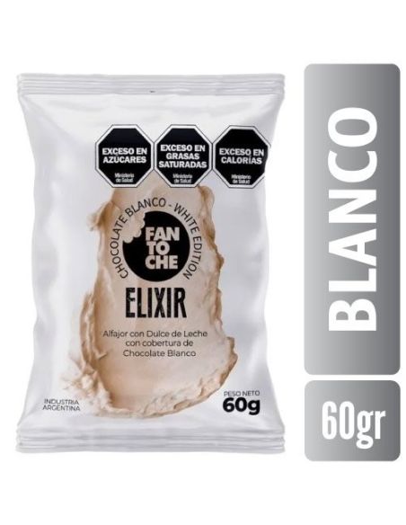 FANTOCHE Alfajor Elixir Blanco 70gr