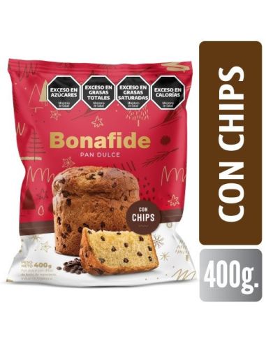 BONAFIDE Pan Dulce Con Chips 400 gr