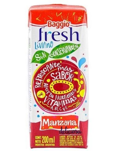 BAGGIO FRESH Manzana Tetra 200ml