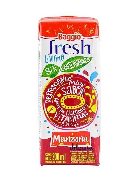 BAGGIO FRESH Manzana Tetra 200ml