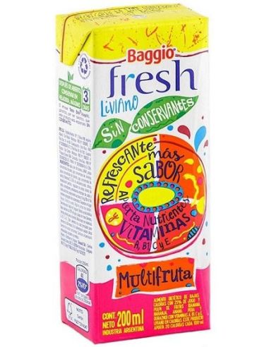 BAGGIO FRESH Multifruta Tetra 200ml