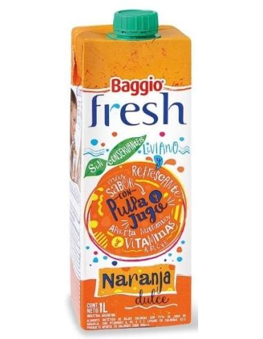 BAGGIO FRESH Naranja Tetra 1Lt