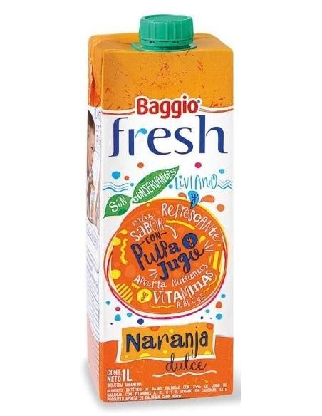 BAGGIO FRESH Naranja Tetra 1Lt