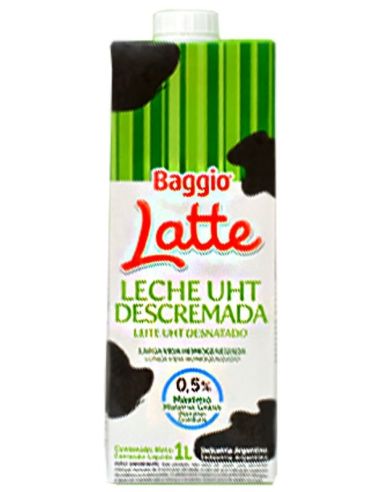 BAGGIO LATTE Leche Descremada 1Lt