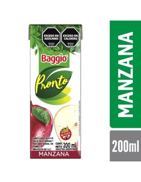 BAGGIO PRONTO Manzana 200ml