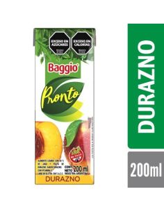 BAGGIO PRONTO Durazno 200ml