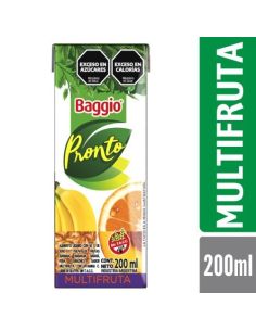 BAGGIO PRONTO Multifruta 200ml