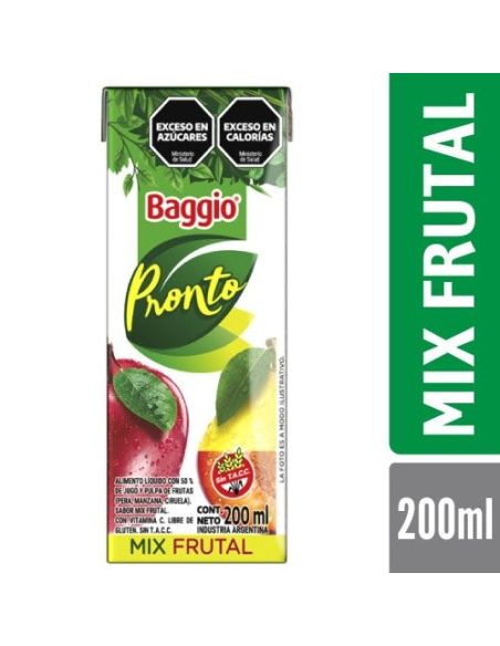 BAGGIO PRONTO Mix Frutal 200ml