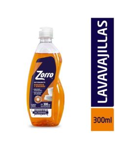 ZORRO Ultra Lavavajillas Naranja 300ml