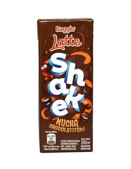 BAGGIO LATTE Chocolatada 200ml