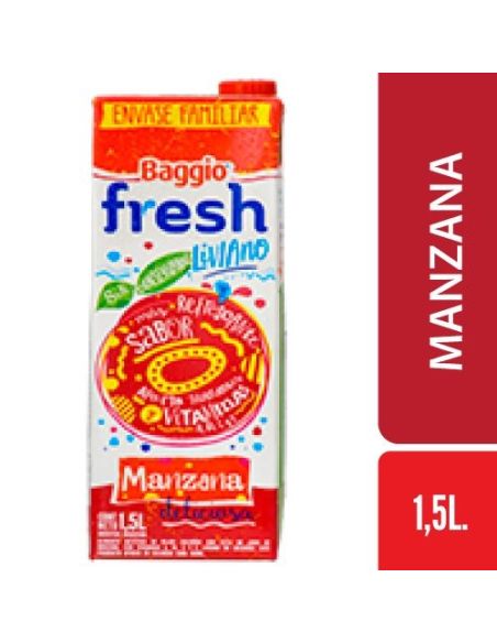 BAGGIO FRESH Manzana Tetra 1.5Lt