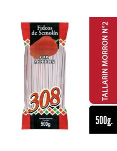 308 Fideo Tallarin Morron N°2 500gr