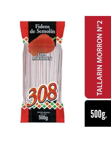 308 Fideo Tallarin Morron N°2 500gr
