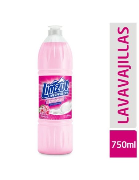LIMZUL Lavavajillas Rosas 750ml
