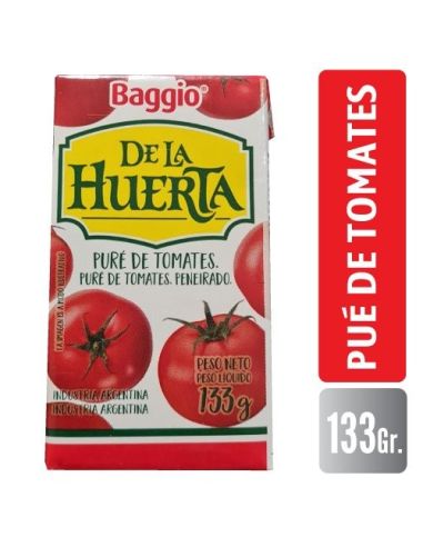 BAGGIO HUERTA Pure De Tomate 133gr