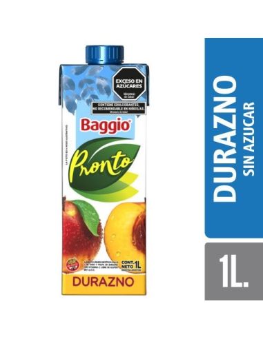 BAGGIO PRONTO Cero Durazno 1Lt