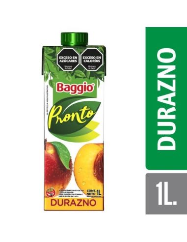 BAGGIO PRONTO Durazno 1Lt