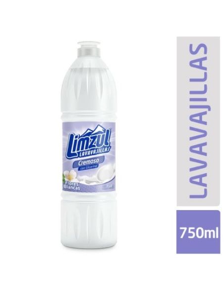 LIMZUL Lavavajillas Flores Blancas 750ml