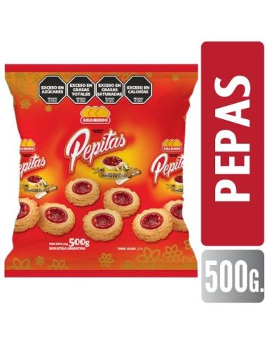GOLD MUNDO Pepas Membrillo 500gr