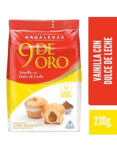 9 DE ORO Galletitas Con Canela 160gr