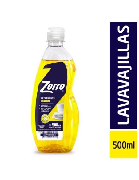 ZORRO Ultra Lavavajillas Limon 500ml