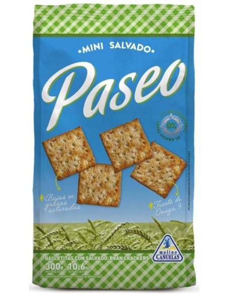 PASEO Crackers Salvado 300gr