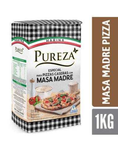 PUREZA Harina Pizza Masa Madre 1kg