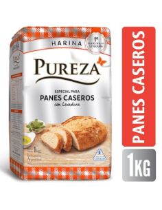 PUREZA Harina Panes Caseros 1kg