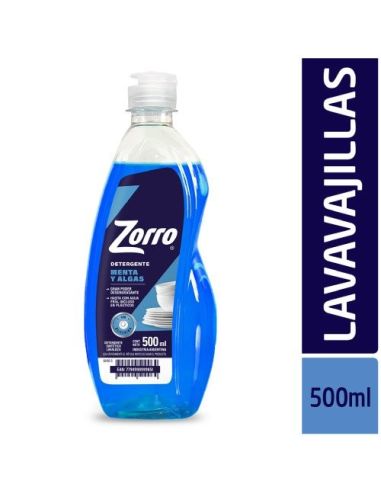 ZORRO Ultra Lavavajillas Menta 500ml