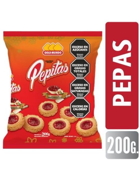 GOLD MUNDO Pepas Membrillo 200gr