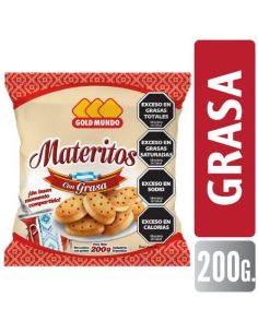 GOLD MUNDO Bizcocho Grasa 200gr