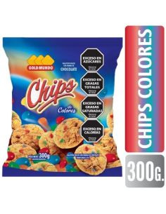 GOLD MUNDO Chips De Colores 300gr