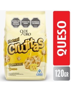 CRUJITAS Galletas Queso 120G