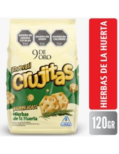 CRUJITAS Galletas Hierbas 120G