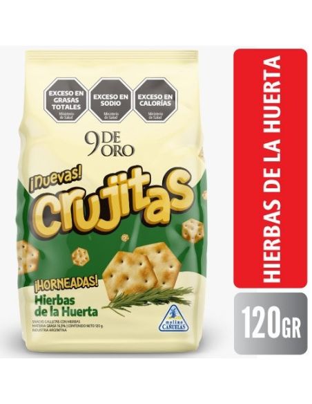 CRUJITAS Galletas Hierbas 120G