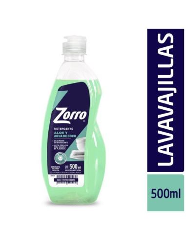 ZORRO Ultra Lavavajillas Aloe 500ml