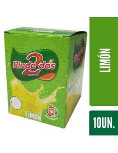 RINDE 2 JUGO Limon 13gr X 10un