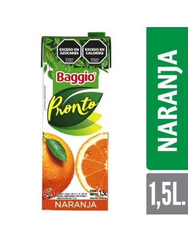 BAGGIO PRONTO Naranja 1.5Lt