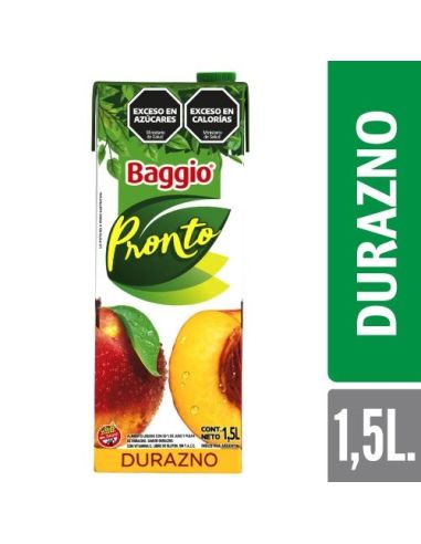 BAGGIO PRONTO Durazno 1.5Lt