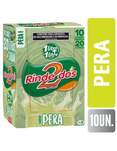 RINDE 2 JUGO 1+1  Pera13GR X 10UN