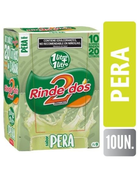 RINDE 2 JUGO 1+1  Pera13GR X 10UN
