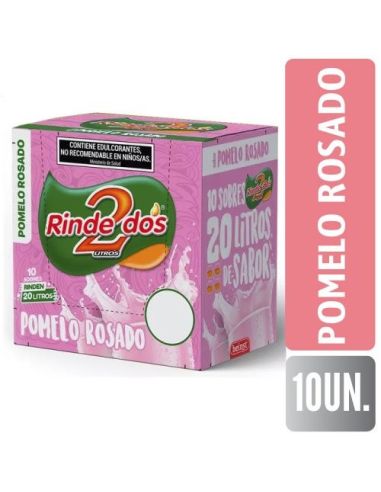 RINDE 2 JUGO 1+1  Pomelo 13GR X 10UN