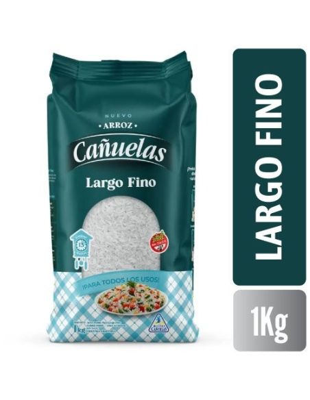 CAÑUELAS Arroz Largo Fino 1kg